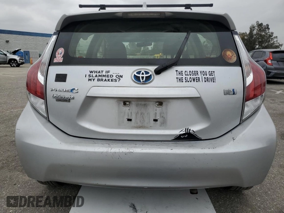 2015 Toyota Prius One with VIN JTDKDTB33F1090995, listed as a Copart auction lot 53452955 with 214,292 mi miles and Salvage Title. Bid and sale history available at carsss.com. Image 6.