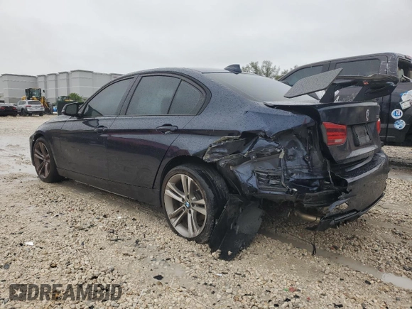 2016 BMW 3 Series 328i with VIN WBA8E9G59GNT88205, listed as a Copart auction lot 59368575 with 97,858 mi miles and Salvage title. Bid and sale history available at DreamBid. Image 2.