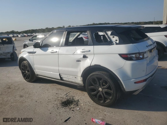 2015 Land Rover Range Rover Evoque Dynamic with VIN SALVT2BG0FH033439, listed as a Copart auction lot 74969444 with 0 mi miles and Salvage Title. Bid and sale history available at carsss.com. Image 2.