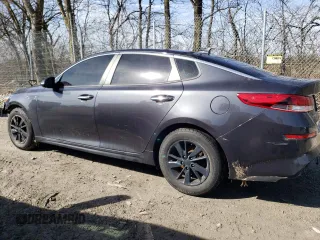 2019 Kia Optima LX with VIN 5XXGT4L31KG279088, listed as a Copart auction lot 50172065 with 100,353 mi miles and Salvage Title. Bid and sale history available at carsss.com. Image 2.