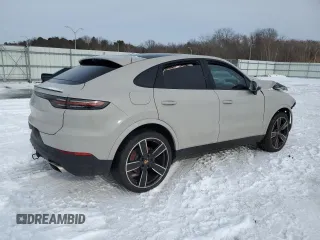 2021 Porsche Cayenne with VIN WP1BA2AY6MDA41252, listed as a Copart auction lot 44634365 with Not provided miles and Salvage title. Bid and sale history available at DreamBid. Image 3.