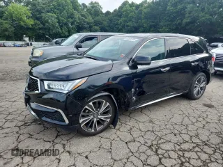 2020 Acura MDX Technology with VIN 5J8YD4H59LL004647, listed as a Copart auction lot 62535795 with 53,973 mi miles and Salvage title. Bid and sale history available at DreamBid. Image 1.