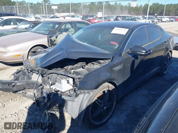 2013 Kia Optima EX with VIN 5XXGN4A78DG142832, listed as a IAAI auction lot 41683628 with 163,928 mi miles. Bid and sale history available at carsss.com. Image 2.