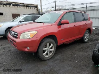 2008 Toyota RAV4 Ltd with VIN JTMBD31V186068969, listed as a Copart auction lot 51939175 with 176,919 mi miles and Salvage Title. Bid and sale history available at carsss.com. Image 1.