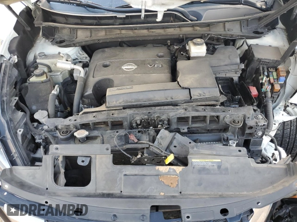 2020 Nissan Murano SL with VIN 5N1AZ2CJXLN126458, listed as a Copart auction lot 43722805 with 135,451 mi miles and Salvage title. Bid and sale history available at DreamBid. Image 12.