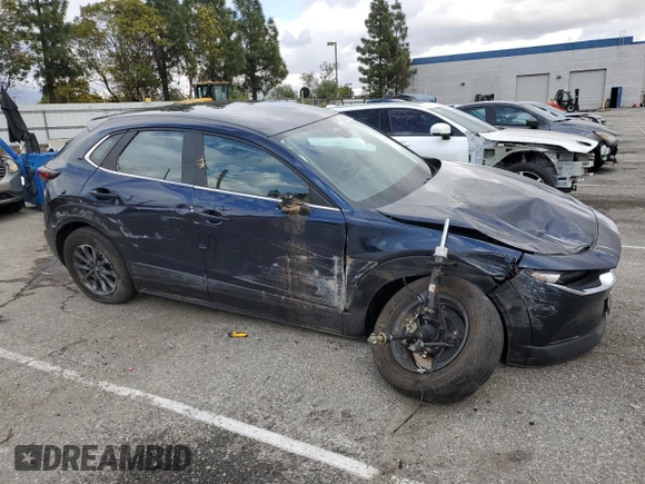 2024 Mazda CX-30 S with VIN 3MVDMBAM5RM655105, listed as a Copart auction lot 45430725 with 10,096 mi miles and Salvage Title. Bid and sale history available at DreamBid. Image 4.