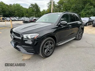 2022 Mercedes-Benz GLE 350 with VIN 4JGFB4KB1NA804945, listed as a Copart auction lot 62891455 with 80,907 mi miles and Clean title. Bid and sale history available at DreamBid. Image 1.