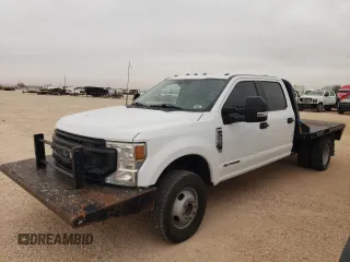 2022 Ford F-350 XL with VIN 1FD8W3HT5NEC92798, listed as a Copart auction lot 47594505 with 98,801 mi miles and Clean Title. Bid and sale history available at DreamBid. Image 1.