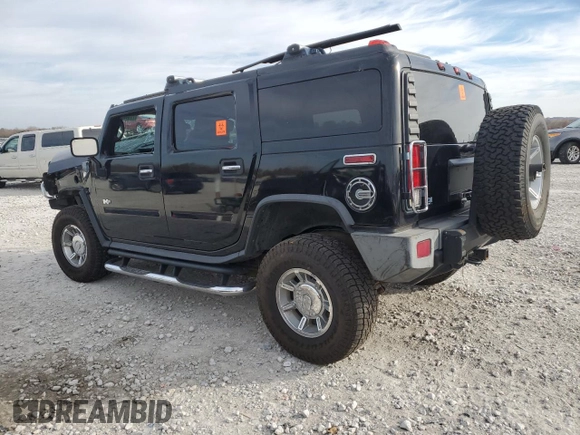 2005 Hummer H2 SUV with VIN 5GRGN23U05H123119, listed as a Copart auction lot 77662674 with 0 mi miles and Clean Title. Bid and sale history available at carsss.com. Image 2.