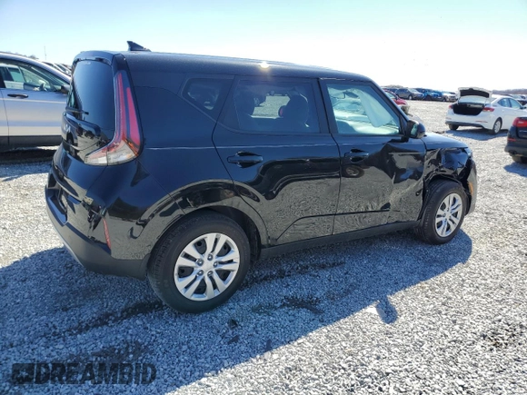 2024 Kia Soul S with VIN KNDJ23AUXR7237178, listed as a Copart auction lot 48036445 with 10,809 mi miles and Salvage Title. Bid and sale history available at DreamBid. Image 3.