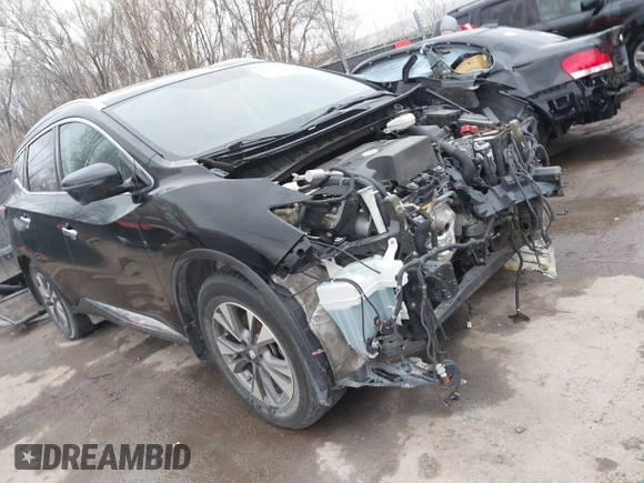 2016 Nissan Murano SL z VIN 5N1AZ2MH9GN164961, wystawiony jako IAAI lot #41801749 z przebiegiem 144 198 mil mil oraz . Historia ofert i sprzedaży dostępna na DreamBid. Obrazek 1.