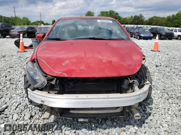 2013 Dodge Dart Rallye with VIN 1C3CDFBAXDD103293, listed as a Copart auction lot 55806865 with 85,846 mi miles and Salvage title. Bid and sale history available at DreamBid. Image 5.
