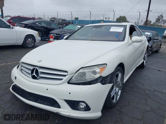 2009 Mercedes-Benz CL 550 with VIN WDDEJ86X09A020980, listed as a IAAI auction lot 41442823 with 132,841 mi miles and . Bid and sale history available at DreamBid. Image 18.