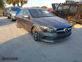 2019 Mercedes-Benz CLA with VIN WDDSJ4EB1KN776849, listed as a IAAI auction lot 41440565 with 190,044 mi miles. Bid and sale history available at carsss.com. Image 1.