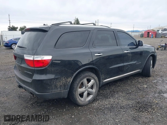2013 Dodge Durango Citadel with VIN 1C4SDHET9DC510172, listed as a IAAI auction lot 41829385 with 133,710 mi miles and . Bid and sale history available at carsss.com. Image 4.