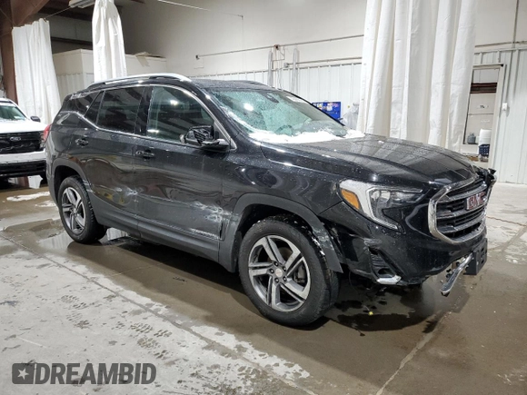 2021 GMC Terrain SLT z VIN 3GKALVEV1ML391041, wystawiony jako Copart lot #59971265 z przebiegiem 78 860 mil mil oraz Nie do naprawy • Non repairable. Historia ofert i sprzedaży dostępna na DreamBid. Obrazek 4.