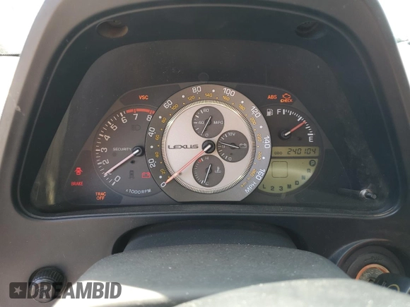 2002 Lexus IS 300/350 z VIN JTHBD192320043367, wystawiony jako Copart lot #50256315 z przebiegiem 240 104 mil mil oraz Szkoda całkowita • Salvage title. Historia ofert i sprzedaży dostępna na DreamBid. Obrazek 9.