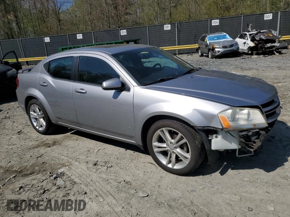 2014 Dodge Avenger SXT z VIN 1C3CDZCB6EN236606, wystawiony jako Copart lot #52445125 z przebiegiem 98 514 mil mil oraz Szkoda całkowita • Salvage title. Historia ofert i sprzedaży dostępna na DreamBid. Obrazek 4.