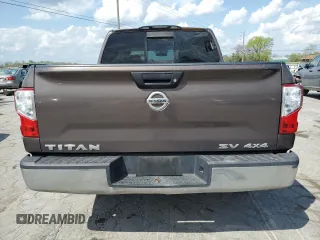2017 Nissan Titan SV z VIN 1N6AA1EJ8HN522119, wystawiony jako Copart lot #52708905 z przebiegiem 139 582 mil mil oraz Szkoda całkowita • Salvage title. Historia ofert i sprzedaży dostępna na DreamBid. Obrazek 6.