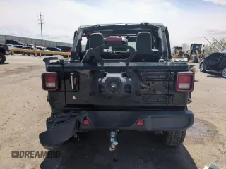 2019 Jeep Wrangler Unlimited Sahara with VIN 1C4HJXEN8KW616980, listed as a Copart auction lot 51253215 with 54,011 mi miles and Salvage Title. Bid and sale history available at DreamBid. Image 6.