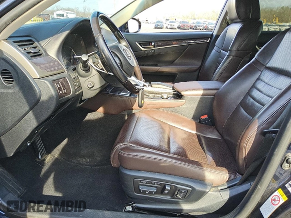 2016 Lexus GS 350 with VIN JTHCZ1BL9GA004129, listed as a Copart auction lot 47600115 with 93,796 mi miles and Clean Title. Bid and sale history available at DreamBid. Image 7.