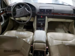 1997 Mercedes-Benz S-Class with VIN WDBGA43GXVA348562, listed as a Copart auction lot 84334784 with 0 mi miles and Clean Title. Bid and sale history available at carsss.com. Image 8.