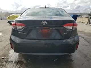 2021 Toyota Corolla LE with VIN 5YFEPMAE9MP161218, listed as a Copart auction lot 86722254 with 42,913 mi miles and Salvage Title. Bid and sale history available at carsss.com. Image 6.