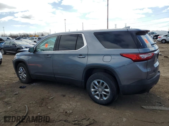 2020 Chevrolet Traverse LS z VIN 1GNERFKW5LJ155505, wystawiony jako Copart lot #53443015 z przebiegiem 161 816 mil mil oraz Nie do naprawy • Non repairable. Historia ofert i sprzedaży dostępna na DreamBid. Obrazek 2.