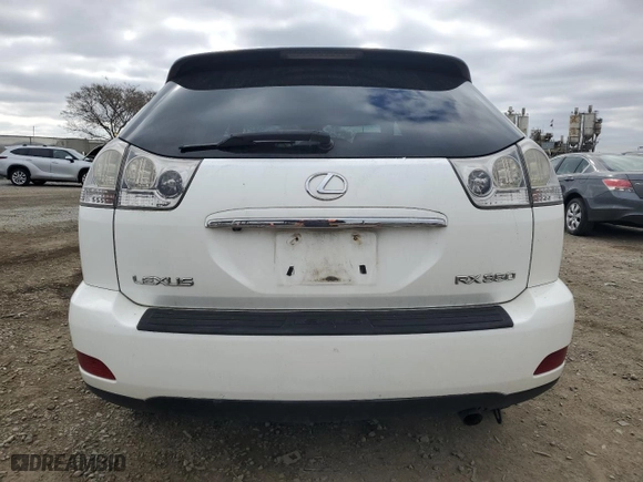 2007 Lexus RX 350 with VIN 2T2GK31U57C002205, listed as a Copart auction lot 50933915 with 169,837 mi miles and Salvage Title. Bid and sale history available at carsss.com. Image 6.
