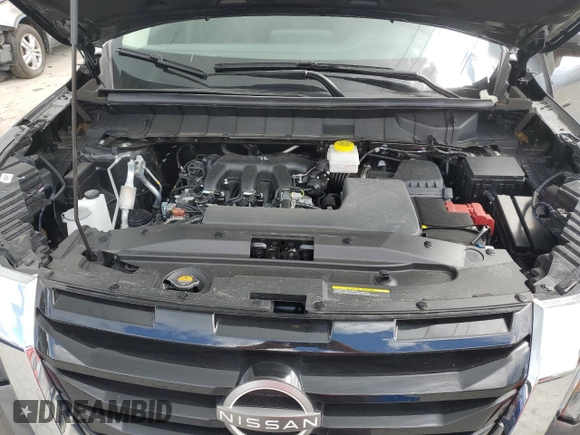 2024 Nissan Pathfinder SV with VIN 5N1DR3BA7RC309597, listed as a Copart auction lot 56742315 with 5,982 mi miles and Salvage title. Bid and sale history available at DreamBid. Image 12.