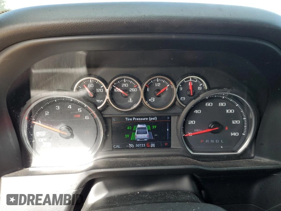 2021 Chevrolet Silverado 1500 RST with VIN 1GCUYEET7MZ394429, listed as a Copart auction lot 41512345 with 50,723 mi miles and Salvage Title. Bid and sale history available at carsss.com. Image 9.