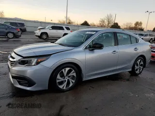 2020 Subaru Legacy with VIN 4S3BWAB64L3002934, listed as a Copart auction lot 79755934 with 55,552 mi miles and Salvage Title. Bid and sale history available at carsss.com. Image 1.
