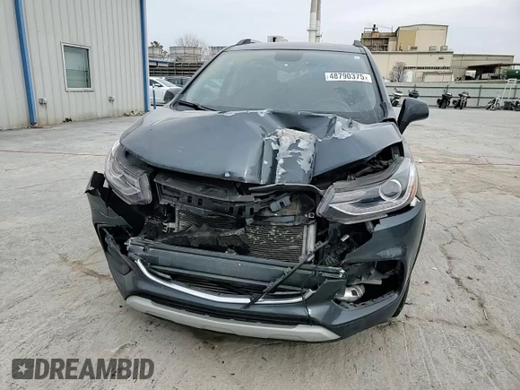 2021 Chevrolet Trax LT with VIN KL7CJPSM3MB371342, listed as a Copart auction lot 48790375 with 0 mi miles and Salvage Title. Bid and sale history available at carsss.com. Image 11.