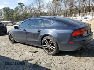 2015 Audi A7 3.0 Prestige with VIN WAU2GAFC2FN063296, listed as a Copart auction lot 43874424 with 99,370 mi miles. Bid and sale history available at carsss.com. Image 2.