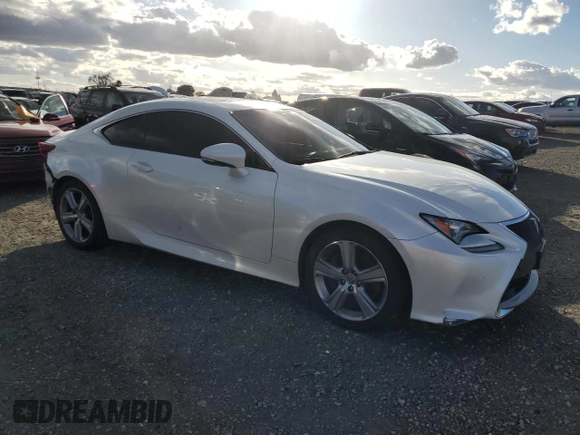 2016 Lexus RC 200t F Sport z VIN JTHHA5BC9G5000840, wystawiony jako Copart lot #45600485 z przebiegiem 80 783 mil mil oraz Szkoda całkowita • Salvage title. Historia ofert i sprzedaży dostępna na DreamBid. Obrazek 4.