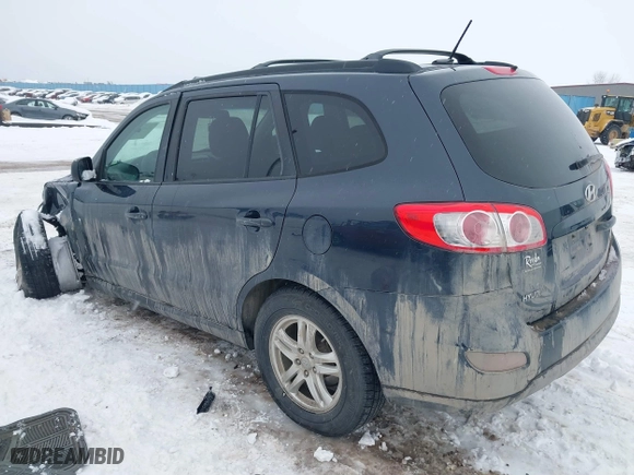 2011 Hyundai Santa Fe GLS with VIN 5XYZGDAB5BG015293, listed as a IAAI auction lot 41614677 with 147,257 mi miles. Bid and sale history available at carsss.com. Image 3.