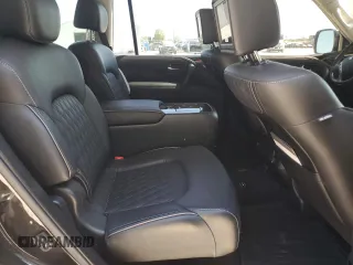2018 Infiniti QX80 with VIN JN8AZ2NE9J9192420, listed as a Copart auction lot 71944594 with 74,376 mi miles and Salvage Title. Bid and sale history available at carsss.com. Image 11.