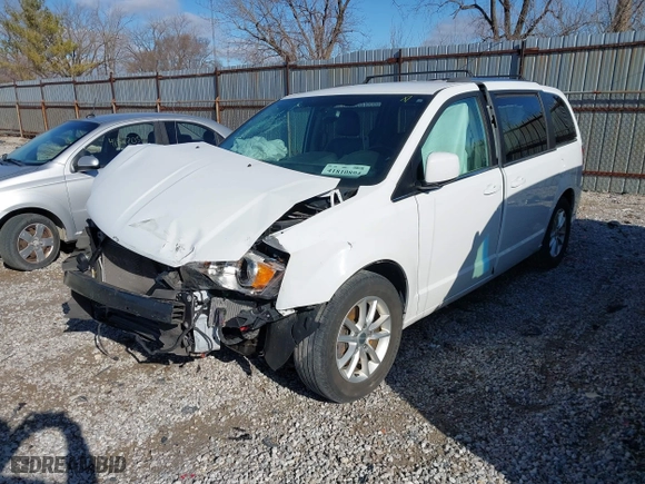 2018 Dodge Grand Caravan SXT with VIN 2C4RDGCG4JR267503, listed as a IAAI auction lot 41810894 with 129,245 mi miles. Bid and sale history available at carsss.com. Image 18.