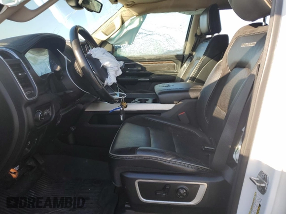 2020 Ram 1500 Laramie with VIN 1C6SRFJM6LN208434, listed as a Copart auction lot 89004015 with 64,786 mi miles and Salvage title. Bid and sale history available at DreamBid. Image 7.