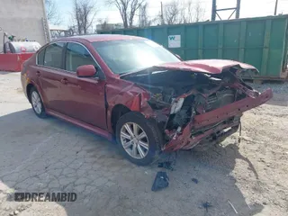 2012 Subaru Legacy 2.5i with VIN 4S3BMBA69C3038146, listed as a IAAI auction lot 41837964 with 162,227 mi miles. Bid and sale history available at carsss.com. Image 1.