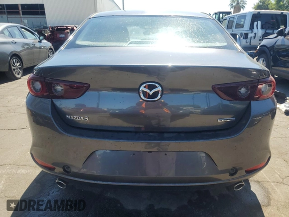 2025 Mazda 3 S Preferred with VIN JM1BPACM3S1767928, listed as a Copart auction lot 64097255 with 6,198 mi miles and Salvage title. Bid and sale history available at DreamBid. Image 6.