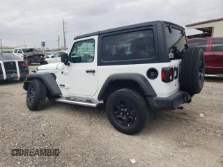 2022 Jeep Wrangler Sport S with VIN 1C4GJXAG2NW173555, listed as a Copart auction lot 87008354 with 28,932 mi miles and Salvage title. Bid and sale history available at DreamBid. Image 2.