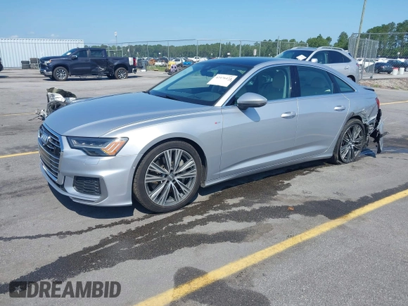 2019 Audi A6 Prestige with VIN WAUM2AF24KN051949, listed as a IAAI auction lot 42476474 with 67,530 mi miles and . Bid and sale history available at DreamBid. Image 2.