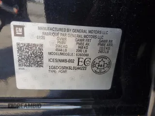 2020 Cadillac CT4 Sport z VIN 1G6DG5RK6L0144223, wystawiony jako Copart lot #65774044 z przebiegiem Nie podano mil oraz Szkoda całkowita • Salvage title. Historia ofert i sprzedaży dostępna na DreamBid. Obrazek 12.