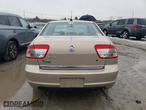 2007 Mercury Milan with VIN 3MEHM07Z57R671796, listed as a Copart auction lot 46279735 with 48,828 mi miles and Clean title. Bid and sale history available at DreamBid. Image 6.
