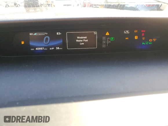 2019 Toyota Mirai with VIN JTDBVRBDXKA007291, listed as a Copart auction lot 83678074 with 40,997 mi miles and Salvage Title. Bid and sale history available at carsss.com. Image 9.
