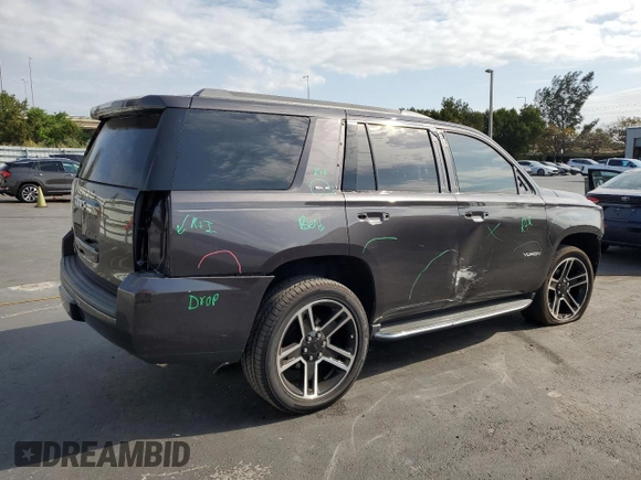 2017 GMC Yukon SLE with VIN 1GKS1AKC4HR328844, listed as a Copart auction lot 48358365 with 98,440 mi miles and Salvage Title. Bid and sale history available at carsss.com. Image 3.