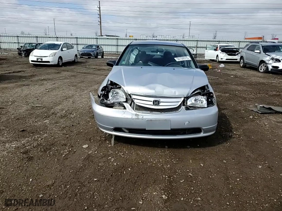 2003 Honda Civic LX with VIN 2HGES16633H603530, listed as a Copart auction lot 50108515 with 0 mi miles and Salvage Title. Bid and sale history available at carsss.com. Image 10.