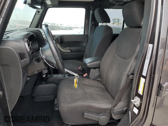 2018 Jeep Wrangler JK Unlimited Sport S with VIN 1C4BJWDG9JL835451, listed as a Copart auction lot 75324614 with 0 mi miles and Non Repairable. Bid and sale history available at carsss.com. Image 7.
