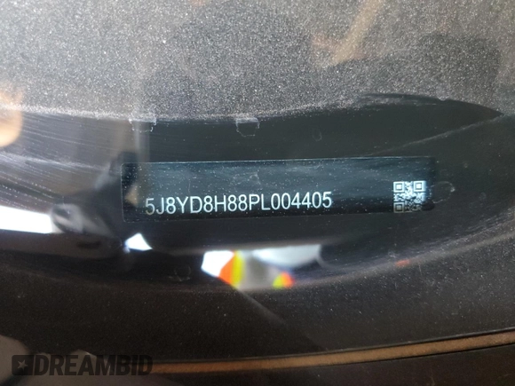 2023 Acura MDX Type S w/Advance Package with VIN 5J8YD8H88PL004405, listed as a Copart auction lot 59702214 with 18,042 mi miles and Salvage Title. Bid and sale history available at carsss.com. Image 13.
